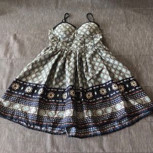 Band of Gypsies colorful pattern dress women’s M